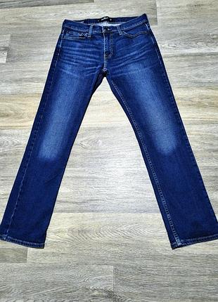 Мужские джинсы hollister , размер 29/30 slim straight , мексика .