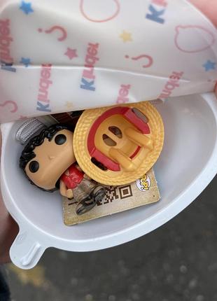 Фігурка luffy kinder joy funko pop one piece / ван піс кіндер джой