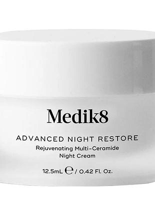 Крем для обличчя medik8 advanced night restore rejuvenating multi-ceramide night cream 12.5 мл