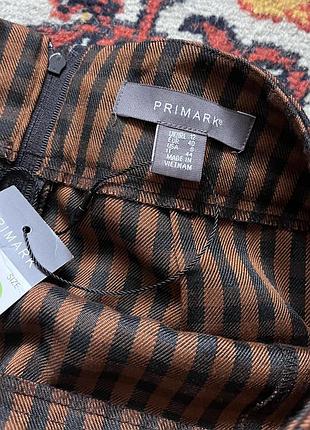 Юбка в клетку primark 5