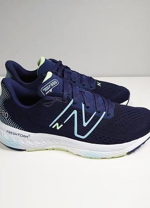 Кроссовки new balance fresh foam 880v13 women's w880n13 blue/white 40 г. оригинал