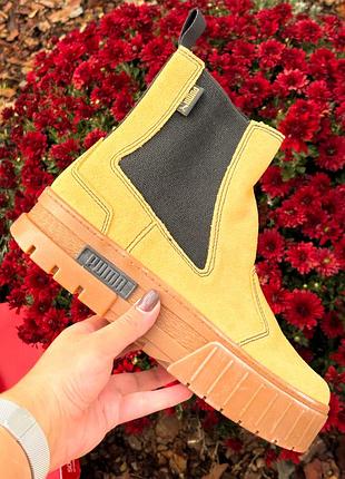 Черевики puma mayze chelsea suede