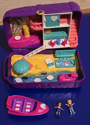 Ігровий набір для дівчинки polly pocket пляжний відпочинок