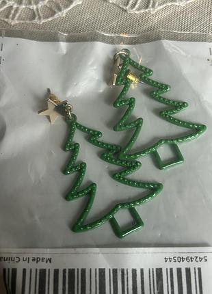 Сережки   (ялинки  до нового року )