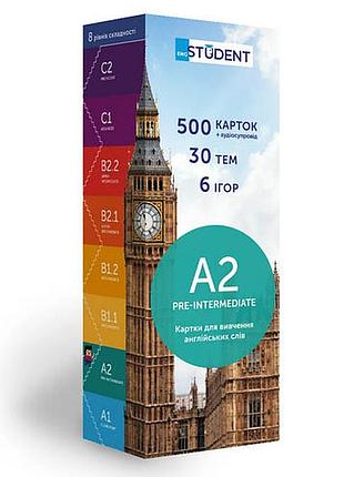 Карточки для изучения английского - уровень a2-pre-intermediate