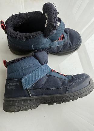 Черевики для хлопчика quechua сині, 18-19 см