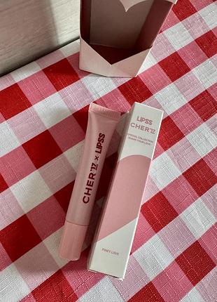 Блиск для губ lipss cher17 pinky love, новий