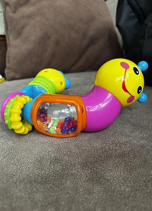 Розвиваюча іграшка гусениця від hola toys