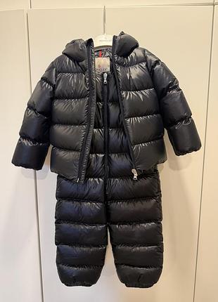 Зимовий комбінезон для дітей moncler  92-98 розмір