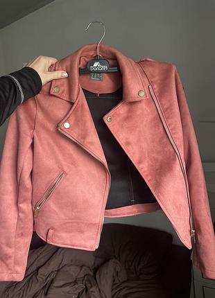 Нова куртка косуха primark теракотового кольору
