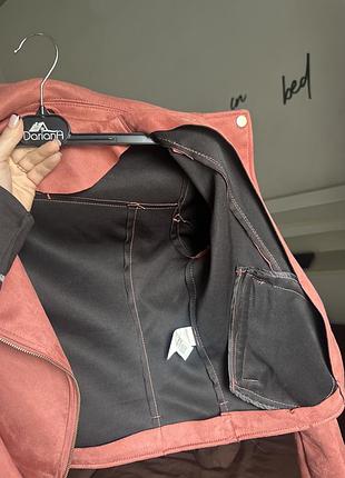 Нова куртка косуха primark теракотового кольору 5