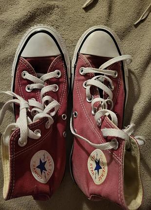 Кеди жіночі converse рожеві 22,5 см