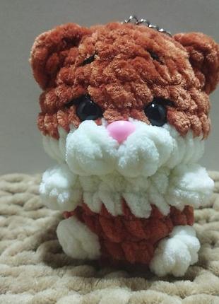 Мягкая игрушка котик (брелок)