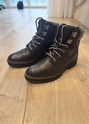 Черевики жіночі timberland чорні