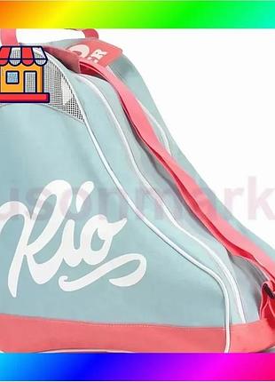 Bs сумка для роликів best mix rio roller script teal coral bas77/n