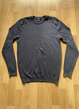 Чоловічий бавовняний светр h&m