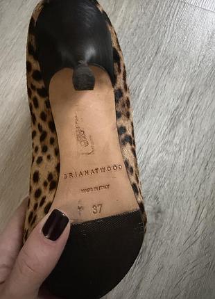 Ботильйони жіночі brian atwood леопардові 5