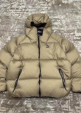 Чоловіча пухова куртка puma classics men's oversized down jacket натуральний пух нова size xxl