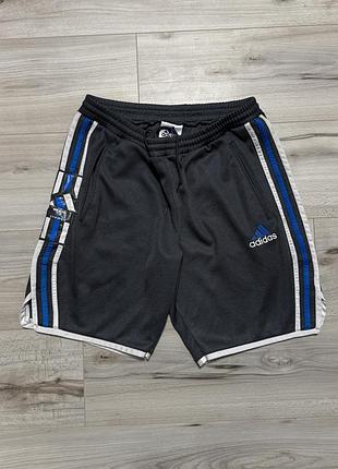 Винтажные спортивные шорты адидас adidas vintage 1999 mesh basketball shorts, m, оригинал