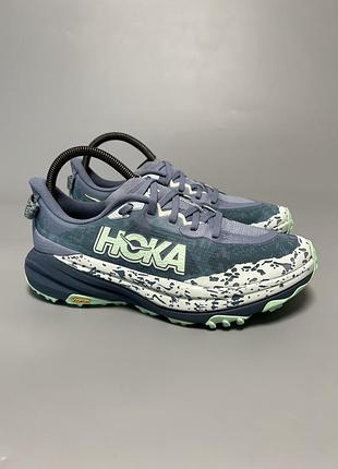 Трейлові бігові кросівки hoka one one speedgoat 6 оригінал 1147811 mnlg