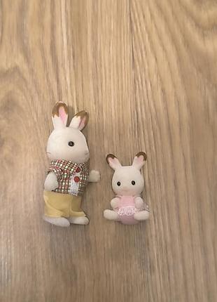Іграшкові фігурки sylvanian families кролики