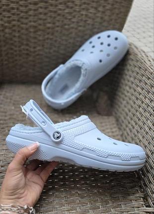 Сабо на меху 
crocs lined