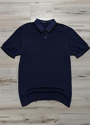 Градиентовая футболка поло фред перри fred perry m3600 twin tipped polo, l, оригинал