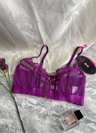 Бюстгальтер жіночий hunkemoller фіолетовий