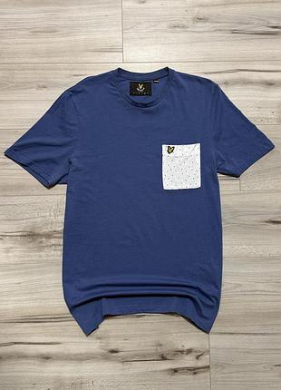 Футболка лайл скотт lyle & scott pocket t-shirt, факт l, оригінал