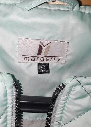Куртка жіноча margerry демісезонна м'ятного кольору, розмір s