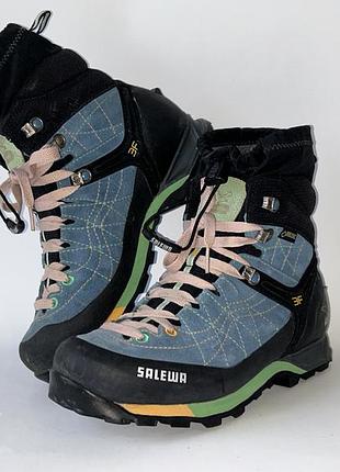 Ботинки треккинговые salewa ws mtn trainer midдреx 36 (23 см) оригинал