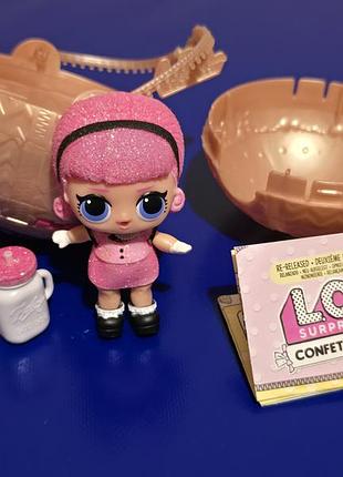 Лялька для дівчинки l.o.l. surprise! confetti pop рожева