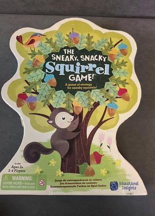 Настільна розвивальна гра спритна білочка (the sneaky snacky squirrel)
