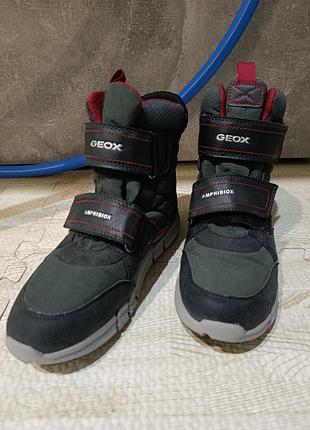 Зимние термочаги geox j flexyper b abx (amphibiox), размер 35, оригинал