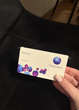 Контактні лінзи biofinity