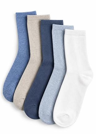 Базовые хлопковые носки 39/41 h&m