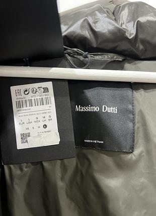 Пуховик жіночий massimo dutti чорний 4