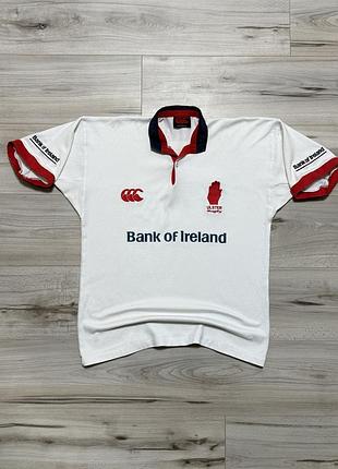 Регбойка кентербери canterbury ulster rugby vintage 1999/2000 jersey, s (болеемерит), оригинал