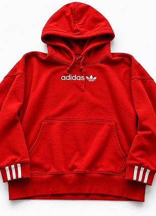 Худі чоловіче adidas originals червоне l-xl