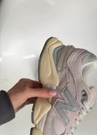 Кроссовки new balance розовые 3