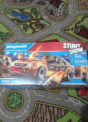 Конструктор для хлопчика playmobil stunt show 70551