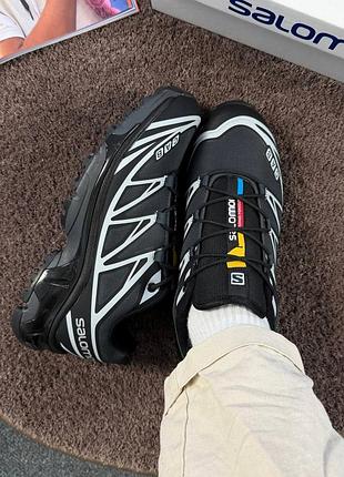 Salomon xt-6 total grey termo — утепленные мужские кроссовки