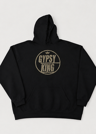 Чоловіче худі tyson fury gypsy king чорне 3xl