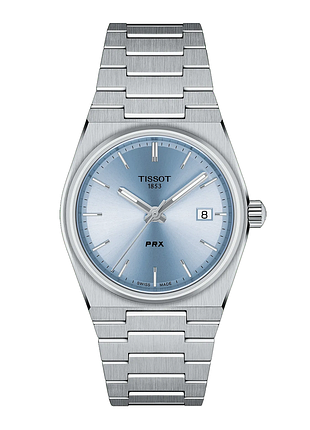 Жіночий годинник tissot 'prx' t137.210.11.351.00 (35 мм)