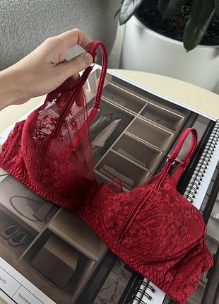 Червоний бюстгальтер intimissimi 4
