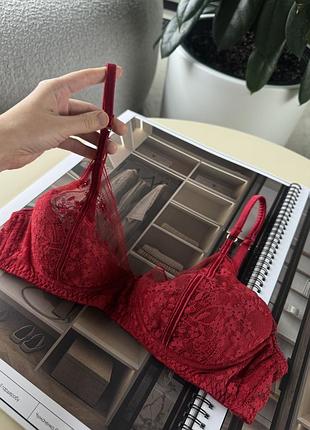 Червоний бюстгальтер intimissimi 3