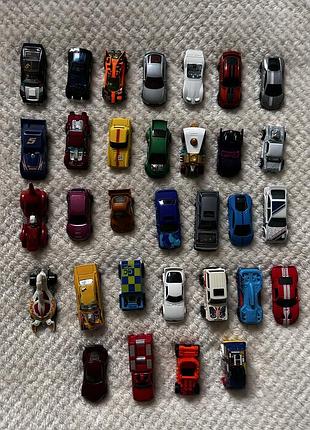 Ігровий набір машинок hot wheels для хлопчиків, 32 штуки, метал