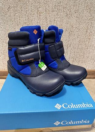Чоботи для дітей columbia сині