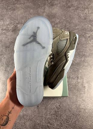 Кроссовки nike air jordan 5 retro wolf grey 7