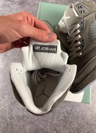 Кроссовки nike air jordan 5 retro wolf grey 8